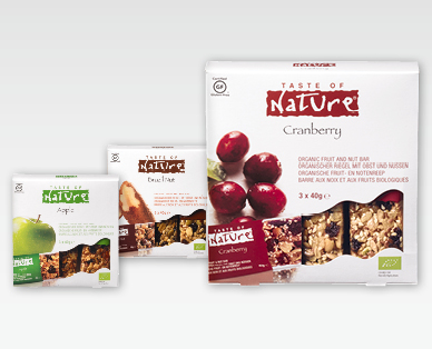 TASTE OF NATURE Riegel