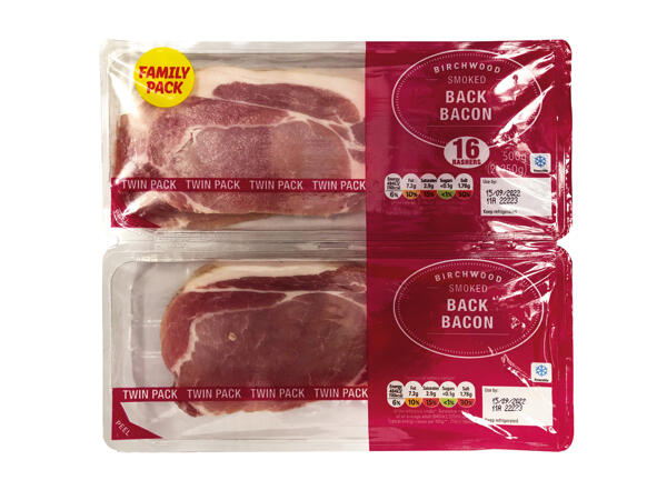 Premium smoked Rind back Bacon