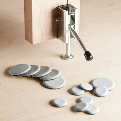 PTFE-Gleiter mit Heber