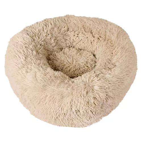 24" x 24" Pet Plush Bed - Beige, M