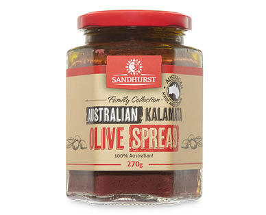 Sandhurst Australian Kalamata Olive Spread 270g
