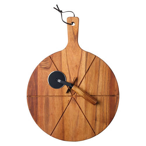 Pizza Peel & Wheel Set