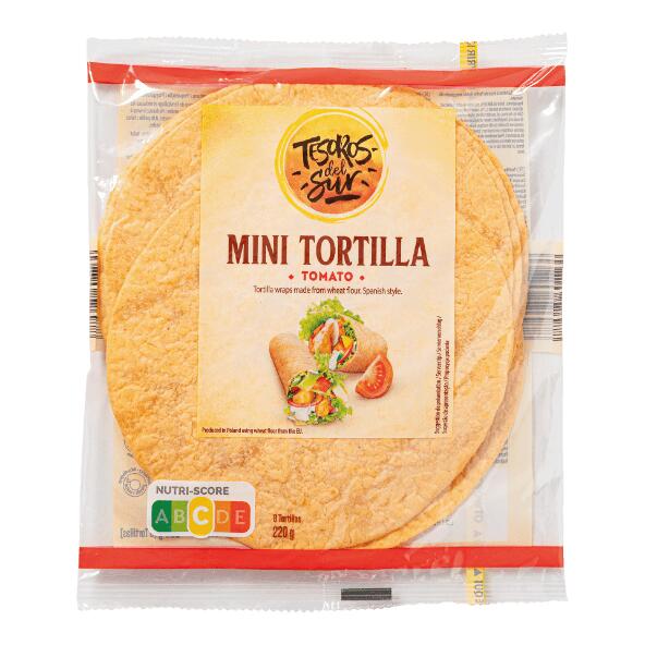 TESOROS DEL SUR(R) 				Minitortilla's, 8 st.