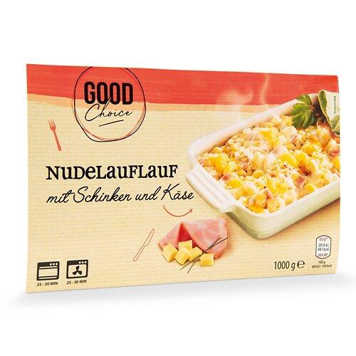 GOOD CHOICE Pasta Auflauf, Schinken & Käse