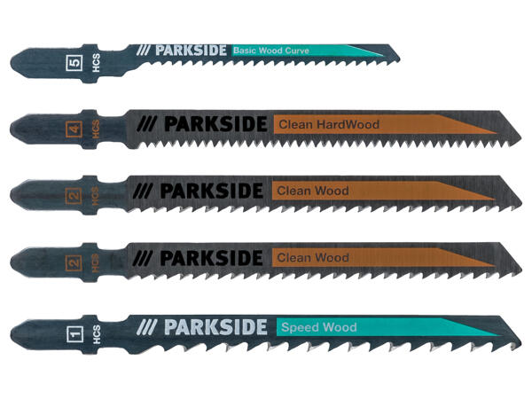 Parkside Sticksågsblad, set