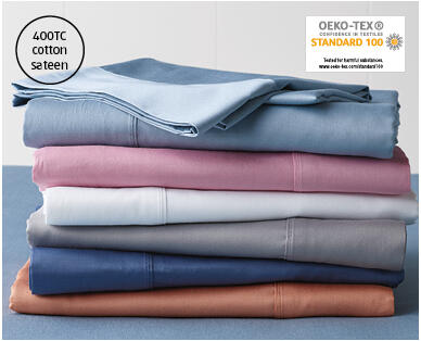400 Thread Count Fitted Sheet Set – King Single Size
