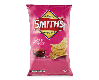 Smith's Big Bag Crinkle Cut Chips 500g
