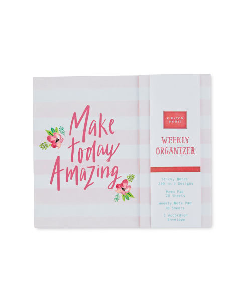 'Amazing Today' Weekly Organiser