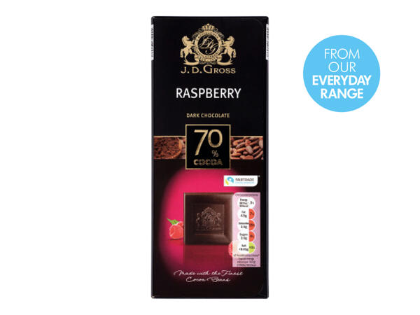 J. D. Gross Dark Chocolate Bar