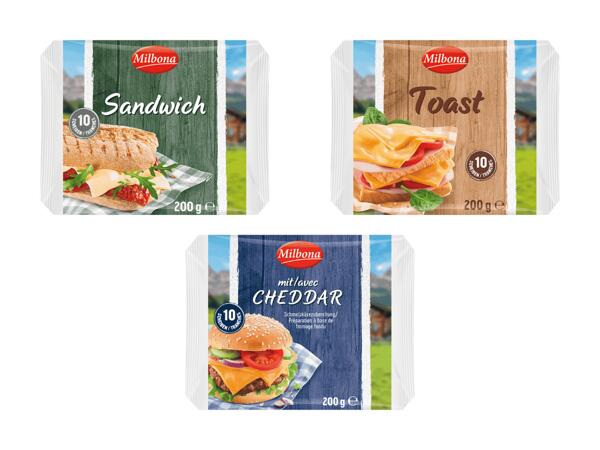 Fromage fondu en tranches (valable uniquement en Suisse romande)