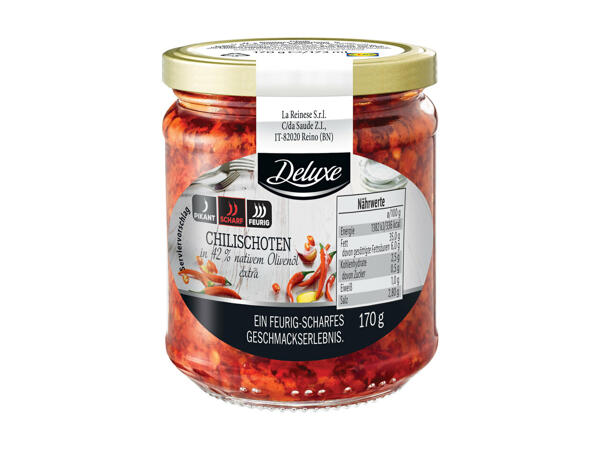 Chilischoten gemahlen