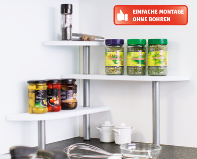 EASY HOME(R) Kücheneckregal