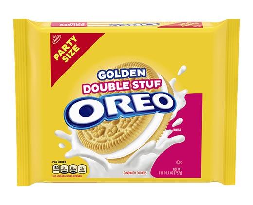 Nabisco 
 Party Size Oreos Golden Double Stuf or Mint