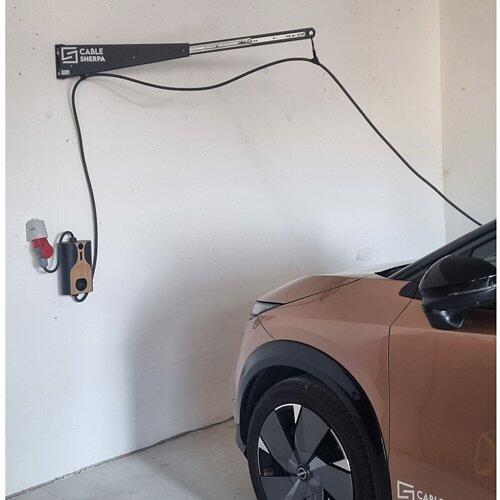 mobile Wallbox mit Kabelmanagement