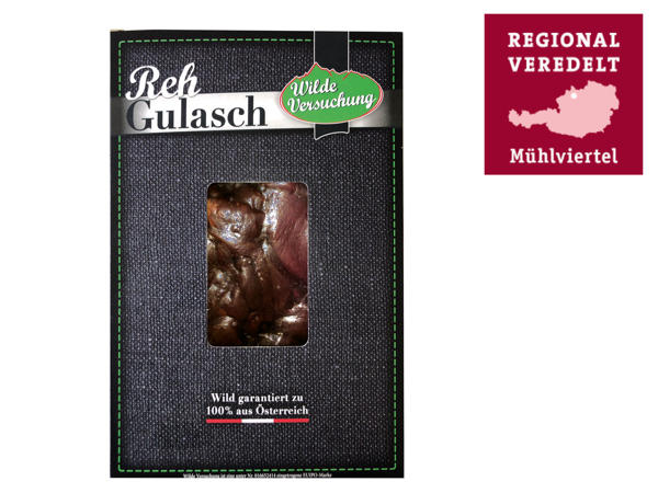 REGIONAL VEREDELT Rehgulasch