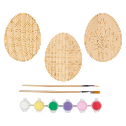 Paint Your Own Easter Wood Craft - Easter Eggs
