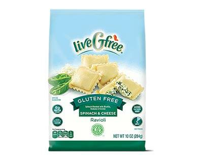 liveGfree 
 Spinach & Cheese or Cheese Ravioli