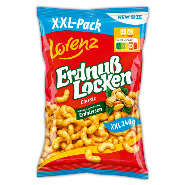 Erdnuss Locken XXL