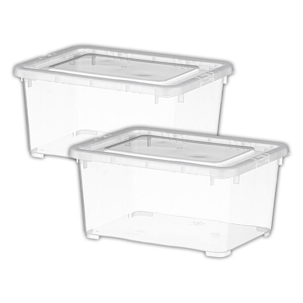 Klarsichtboxen 2er-Set