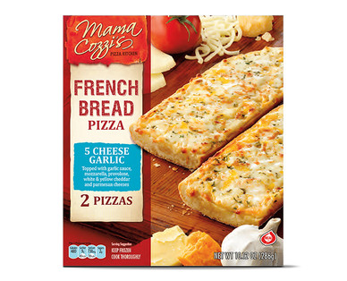 Mama Cozzi's Pizza Kitchen Three Meat or Five Cheese & Garlic French Bread Pizza