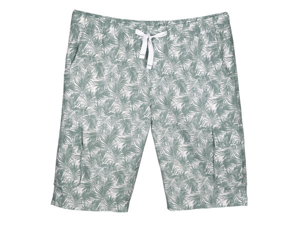 Men's Linen Bermuda Shorts