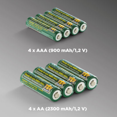 Aufladbare Batterien