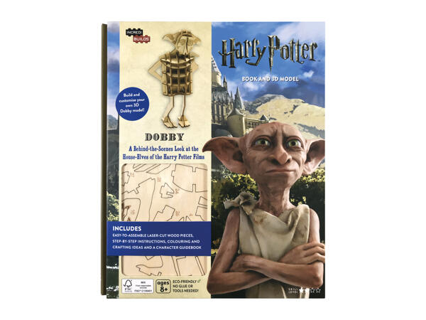 Incredibuilds Star Wars/Harry Potter Book and Model Set