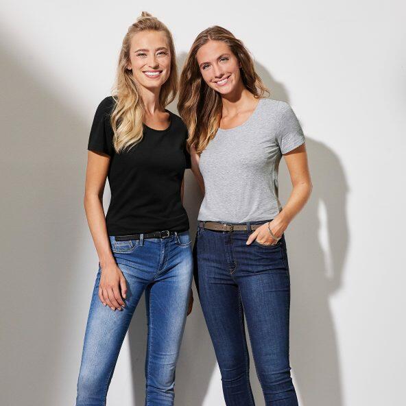 UP2Fashion(R) 				T-shirts voor dames, 2 st.