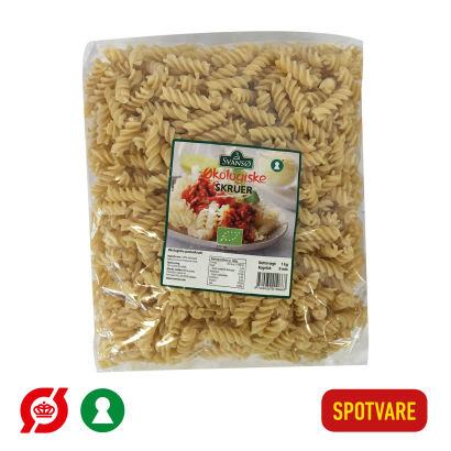 SVANSØ 
Økologiske pastaskruer