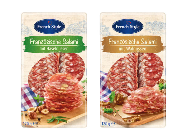 Salami en tranches