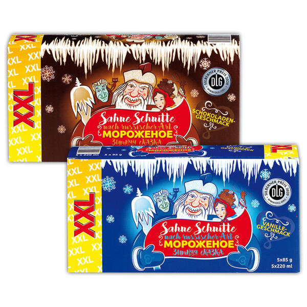 Sahne Schnitte XXL