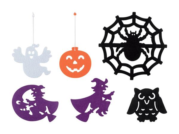 Set decorativo di Halloween in feltro