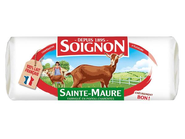 Sainte-Maur goat cheese log