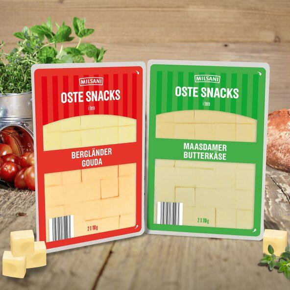 MILSANI Ostesnacks i tern