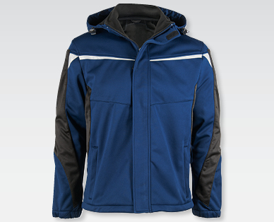 KINGCRAFT Herren-Arbeits-Softshelljacke
