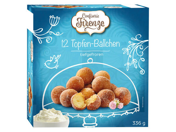 Topfenbällchen/Minikrapfen
