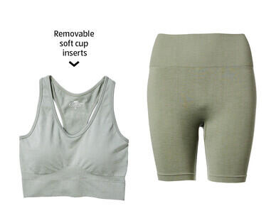 Women's Seamless Crop, Tee or Shorts