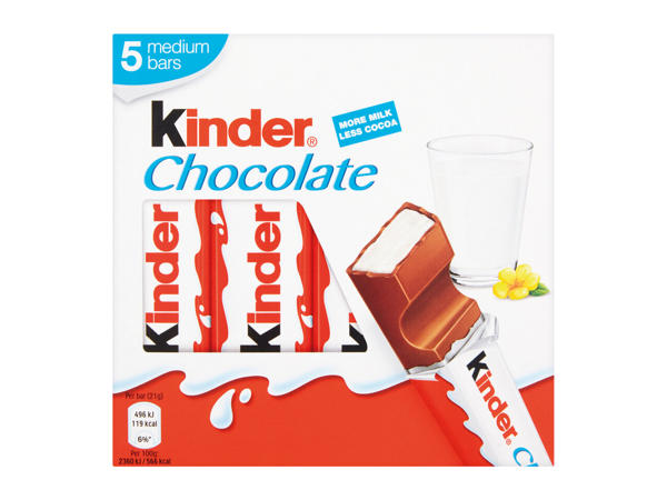 Kinder Chocolate Bars