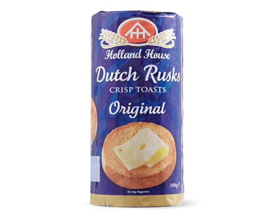 HOLLAND HOUSE DUTCH RUSKS 100G