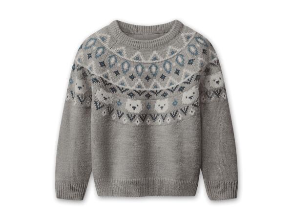 Kleinkinder Strickpullover
