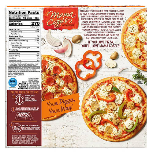 3 Pack Cheese Pizza, 35 oz