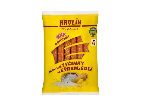 TYČINKY SE SÝREM A SOLÍ