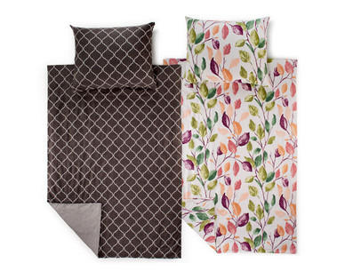 GREEN FEELING BIO Bio-Mako-Satin-Bettwäsche, Komfortgröße