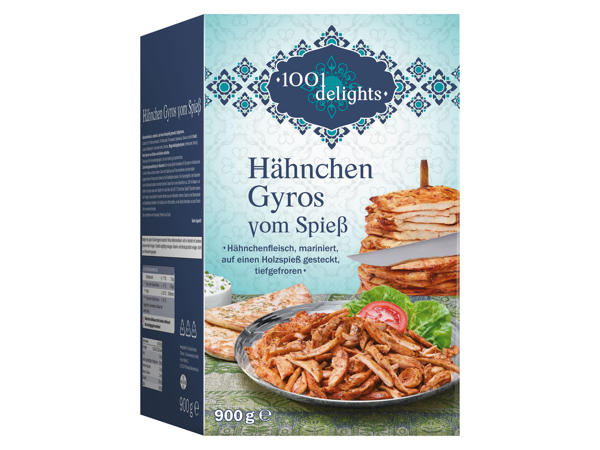 1001 DELIGHTS Hendl-Gyros vom Spieß