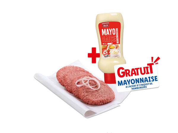 Hamburgers de boeuf
