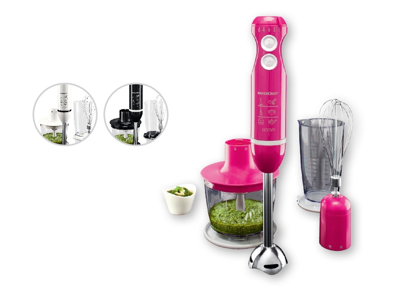 SILVERCREST KITCHEN TOOLS 600W Hand Blender Set