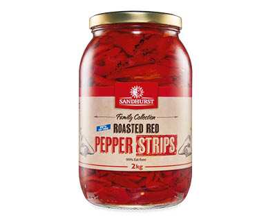 Roasted Red Pepper Strips 2kg