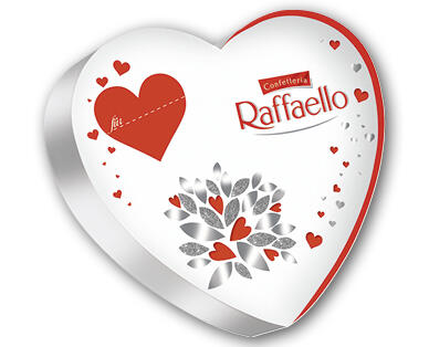 FERRERO Raffaello dans une boîte en forme de cœur