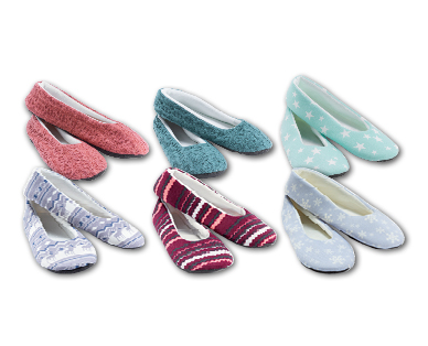 Ballerines d'intérieur pour filles/femmes BLUE MOTION