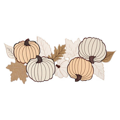 15" x 35" Table Centerpiece - Neutral Pumpkin
